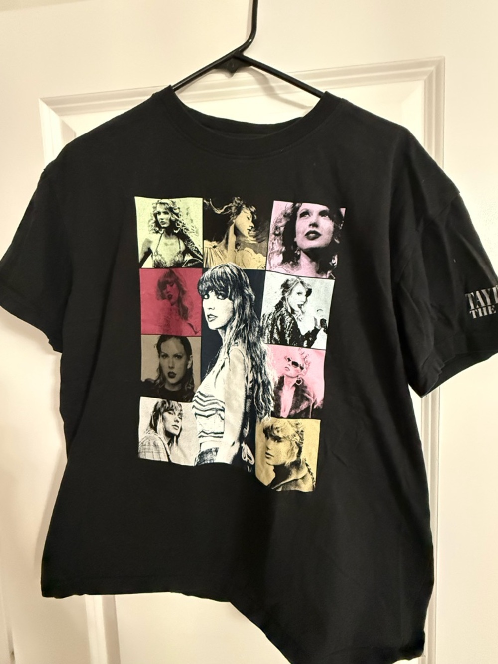Taylor Swift The Eras Tour 2023 T Shirt Medium Black Official Concert Tee